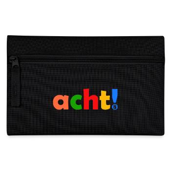 ACHT 8 JAHRE JUNGE 8. GEBURTSTAG - Federtasche - Schwarz - Vorne