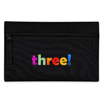 DREI 3 JAHRE 3. GEBURTSTAG - Federtasche - Schwarz - Vorne