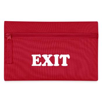 Exit - Federtasche - Rot - Vorne