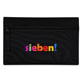 SIEBEN 7 JAHRE JUNGE 7. GEBURTSTAG - Federtasche - Schwarz - Vorne