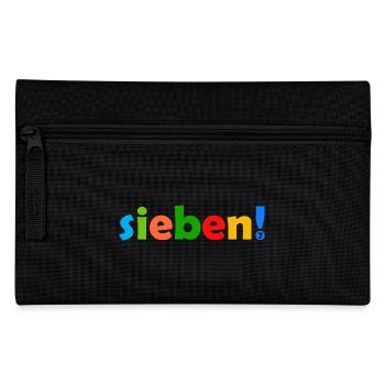 SIEBEN 7 JAHRE JUNGE 7. GEBURTSTAG - Federtasche - Schwarz - Vorne