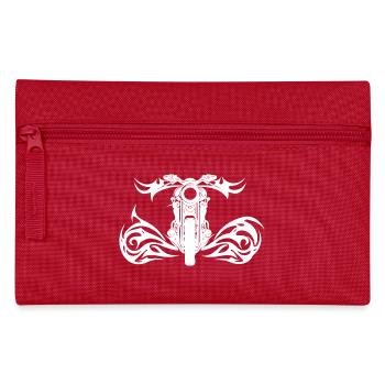 Offroad Tattoo Flames Style Motor Racing - Pencil Case - red - Front