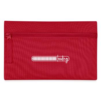 loading bar - loading - loading - Pencil Case - red - Front