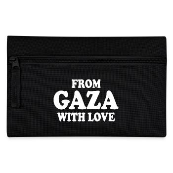 From gaza with love - Pencil Case - black - Front