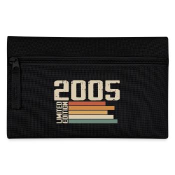2005 Jahrgang - Retro 2005 Geburtstagsgeschenk 2005 - Federtasche - Schwarz - Vorne