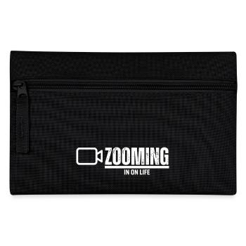 ZOOMING IN ON LIFE - Pencil Case - black - Front