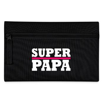 Super papa - Federtasche - Schwarz - Vorne