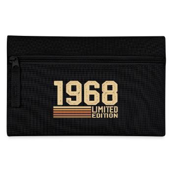 Jahrgang 1968 Geburtstag - Geschenk 1968 Jahrgang 1968 - Federtasche - Schwarz - Vorne