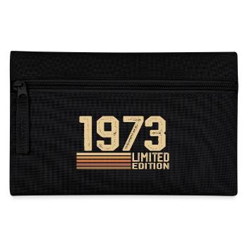 Jahrgang 1973 Geburtstag - Geschenk 1973 Jahrgang 1973 - Federtasche - Schwarz - Vorne