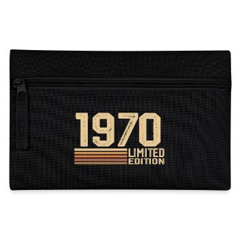 Jahrgang 1970 Geburtstag - 1970 Jahrgang 1970er Geschenk - Federtasche - Schwarz - Vorne