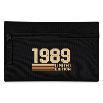 Né en 1989 anniversaire - Cadeau 1989 Vintage 1989 - Trousse - noir - Devant