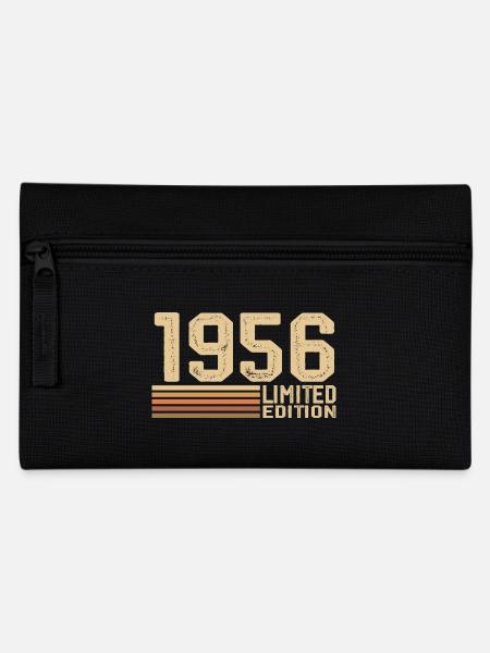 Né en 1956 anniversaire - Cadeau 1956 Vintage 1956 - Trousse - noir