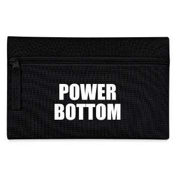 Power bottom - Pencil Case - black - Front