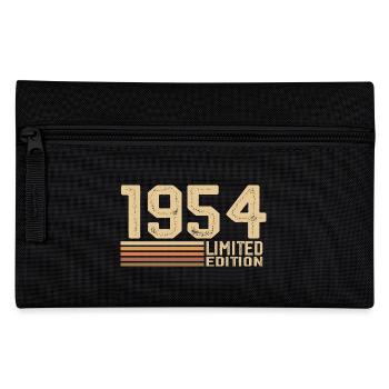 Born in 1954 Birthday - Gift 1954 Vintage 1954 - Pencil Case - black - Front