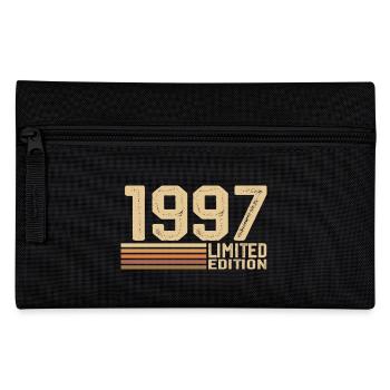 Jahrgang 1997 Geburtstag - Geschenk 1997 Jahrgang 1997 - Federtasche - Schwarz - Vorne
