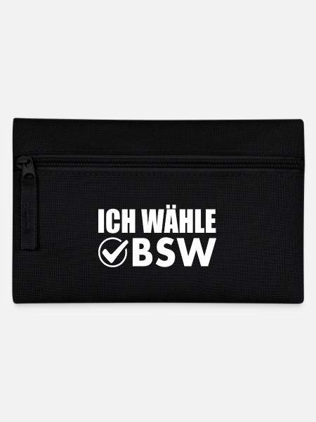 ich wähle bsw - Federtasche - Schwarz