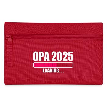 Opa 2025 - Federtasche - Rot - Vorne