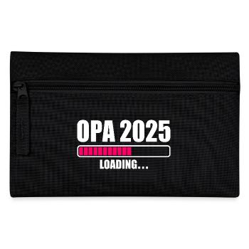 Opa 2025 - Federtasche - Schwarz - Vorne