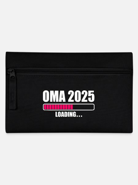 Oma 2025 - Federtasche - Schwarz