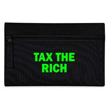 Tax the rich - Trousse - noir - Devant