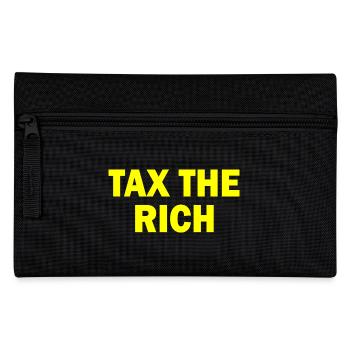 Tax the rich - Trousse - noir - Devant