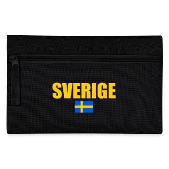 Drapeau de la Suède - Trousse - noir - Devant