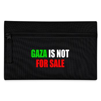 gaza is not for sale - Pencil Case - black - Front