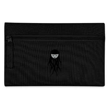 ghost eat - Pencil Case - black - Front