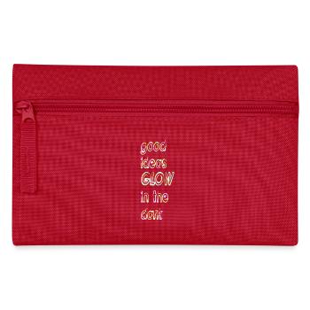 good ideas, GLOW in the dark - Pencil Case - red - Front