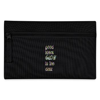 good ideas, GLOW in the dark - Pencil Case - black - Front