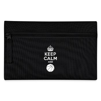 Keep Calm - Basketball 2 - Trousse - noir - Devant