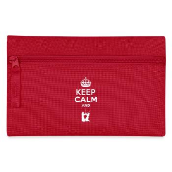 Keep Calm - Kendo - Federtasche - Rot - Vorne