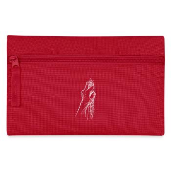 Kletter Finger - Federtasche - Rot - Vorne