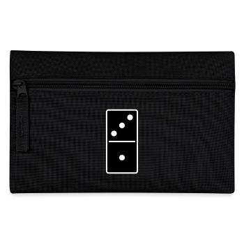 DOMINO STONE 3:1 - VARIABLE COLOR - VECTOR DESIGN! - Federtasche - Schwarz - Vorne