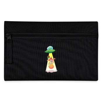 Santa Claus Abducted by an Alien - Pencil Case - black - Front