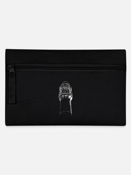 Leuchtturm am Meer - Federtasche - Schwarz