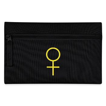 Frauentag - Federtasche - Schwarz - Vorne