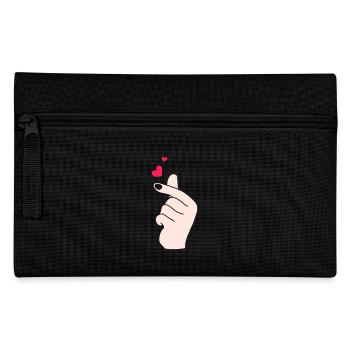 Cœurs de doigts 2 - Trousse - noir - Devant