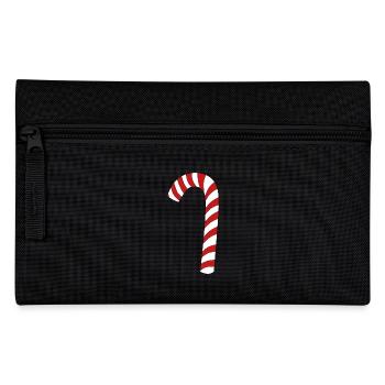 Candy Cane - Pencil Case - black - Front
