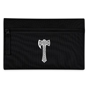 Petite hache aux nœuds celtiques extraordinaires - Trousse - noir - Devant