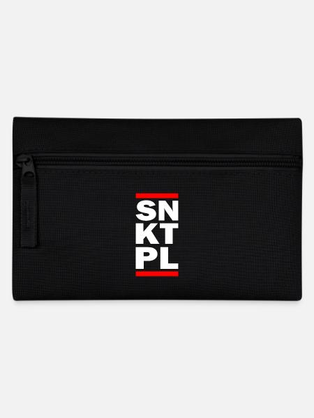 SNKTPL - Federtasche - Schwarz
