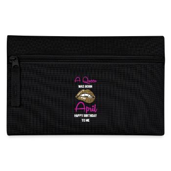 Sternzeichen Widder - Federtasche - Schwarz - Vorne
