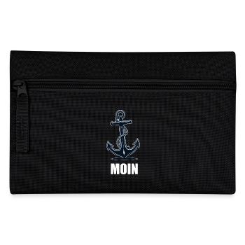 Moin Anker - Federtasche - Schwarz - Vorne
