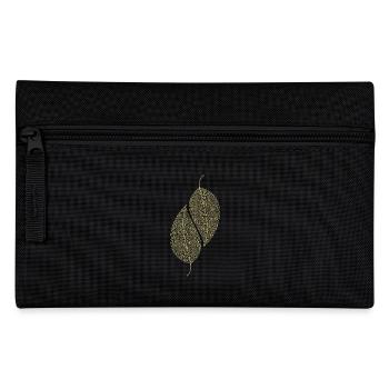 Leaves Decorative - Pencil Case - black - Front
