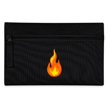 Flamme - Trousse - noir - Devant