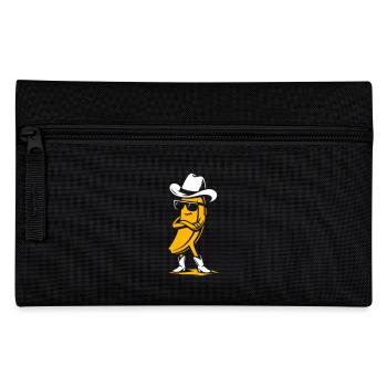 Cowboy Banane mit Haltung - Federtasche - Schwarz - Vorne