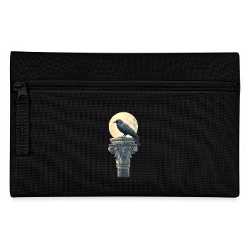 Raven - Pencil Case - black - Front