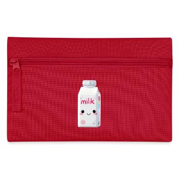 Milk Kawaii - Pencil Case - red - Front