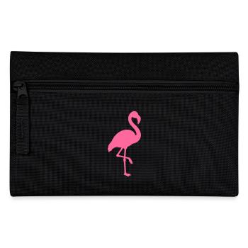 Flamingo Vector - Pencil Case - black - Front