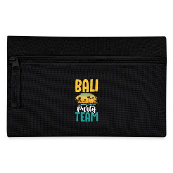 Bali Party Team - Federtasche - Schwarz - Vorne